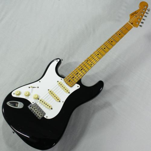 Fender Japan 【1984年製】Stratocaster MOD -Black- LH【3.38㎏】【右利き用】【スキャロップ加工】