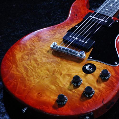 Bizen Works 【3.59kg】CTM Burned SPL LP -Burl Cherry Sunburst-【こだわりのカスタムオーダー】