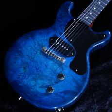 Bizen Works 【3.53kg】CTM Burned jr. LP -Burl Blue Sunburst-【こだわりのカスタムオーダー】_2