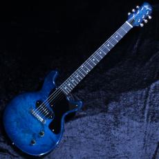 Bizen Works 【3.53kg】CTM Burned jr. LP -Burl Blue Sunburst-【こだわりのカスタムオーダー】_3