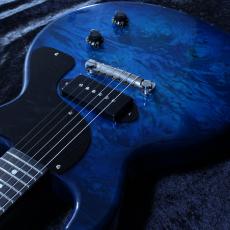 Bizen Works 【3.53kg】CTM Burned jr. LP -Burl Blue Sunburst-【こだわりのカスタムオーダー】_7