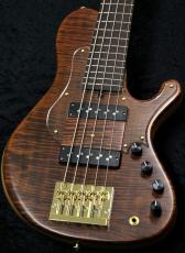 saitias guitars Aquarius 5 FM Standard /Dark Brown Satin【4.15kg】【Kariya製PU×Humpback製プリアンプ】