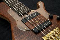 saitias guitars Aquarius 5 FM Standard /Dark Brown Satin【4.15kg】【Kariya製PU×Humpback製プリアンプ】_3