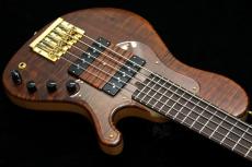 saitias guitars Aquarius 5 FM Standard /Dark Brown Satin【4.15kg】【Kariya製PU×Humpback製プリアンプ】_4