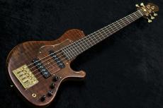 saitias guitars Aquarius 5 FM Standard /Dark Brown Satin【4.15kg】【Kariya製PU×Humpback製プリアンプ】_6