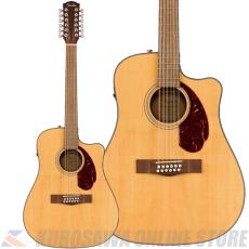 Fender CD-140SCE 12-String, Walnut Fingerboard, Natural w/Case【アクセサリープレゼント】(ご予約受付中)【ONLINE STORE】