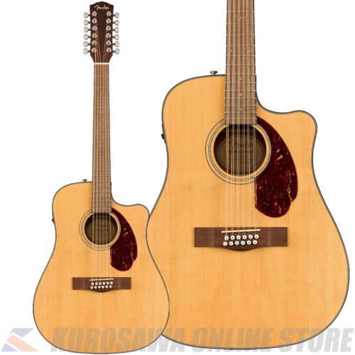 Fender CD-140SCE 12-String, Walnut Fingerboard, Natural w/Case【アクセサリープレゼント】(ご予約受付中)【ONLINE STORE】