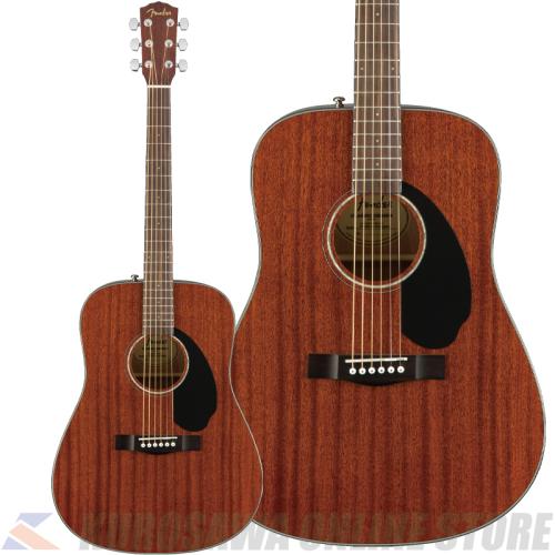 Fender CD-60S Dreadnought, Walnut Fingerboard, All-Mahogany【アクセサリープレゼント】(ご予約受付中)【ONLINE STORE】