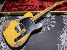 Fender Custom Shop  Limited Edition '51 BlackGuard Nocaster / Aged Blonde / Super Heavy Relic_2