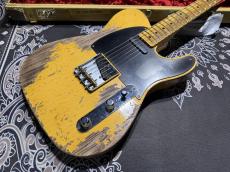 Fender Custom Shop  Limited Edition '51 BlackGuard Nocaster / Aged Blonde / Super Heavy Relic_3