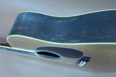 Gaban Made by 春日楽器 FD-6 / Solid Spruce Top・Ziricote Side and Back・Hexagon Inlay・Original Grover Peg・White Mulch Binding・Ebony fingerboard and Bridge・Mahogany Neck・Black Color Pick guard【With Hard Case】 1974年製　_4