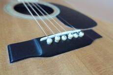 Gaban Made by 春日楽器 FD-6 / Solid Spruce Top・Ziricote Side and Back・Hexagon Inlay・Original Grover Peg・White Mulch Binding・Ebony fingerboard and Bridge・Mahogany Neck・Black Color Pick guard【With Hard Case】 1974年製　_13