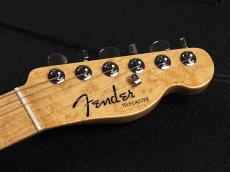Fender 2017 Limited Edition American Elite Mahogany Tele Thinline ~Natural~_3