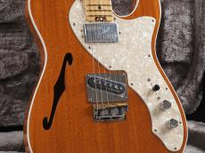 Fender 2017 Limited Edition American Elite Mahogany Tele Thinline ~Natural~_6