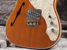 Fender 2017 Limited Edition American Elite Mahogany Tele Thinline ~Natural~_7