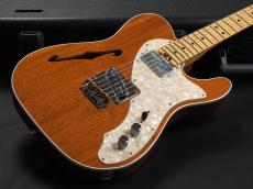 Fender 2017 Limited Edition American Elite Mahogany Tele Thinline ~Natural~_8