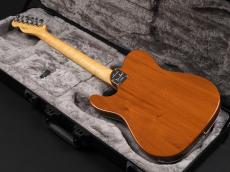 Fender 2017 Limited Edition American Elite Mahogany Tele Thinline ~Natural~_13