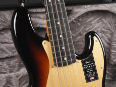 Fender American Ultra II Jazz Bass V Ebony Fingerboard Ultraburst_4