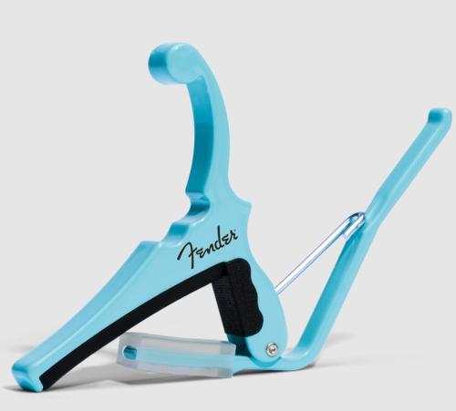 Kyser Fender x Kyser Quick-Change 6 STRING DAPHNE BLUE KGEFDBA【エレキ向けカポタスト】