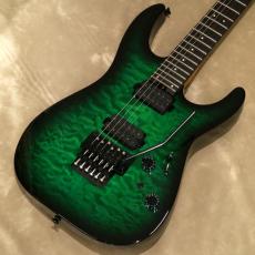 Charvel Pro-Mod Plus Dinky® DK24 HH FR QM EB, Cloaked Emerald Green