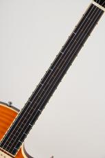 Marchione Guitars Semi Hollow 59 Burst Deluxe Miki 200th Anniversary / Master Grade Swiss Maple top Amber Burst_3