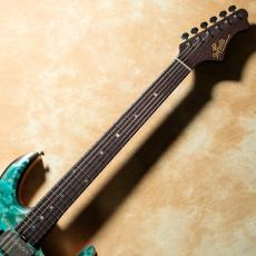 infinite Trad Fullsize Dinky ST Lami Quilt Maple Top/Wenge Neck Denim Blue_3