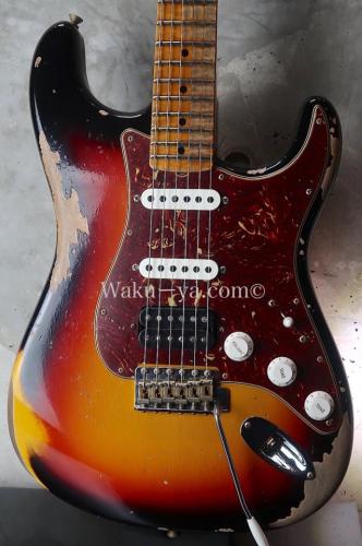 Fender Custom Shop '62 Stratocaster S-S-H / 3Tone Sunburst / Heavy Relic