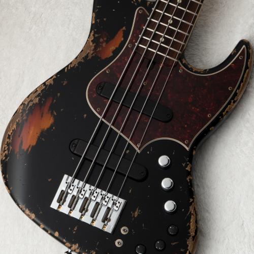 XOTiC XJ-1T 5st Heavy Aged -Black over 3Tone Burst / Matching Head- #3625 [4.49kg]