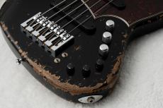 XOTiC XJ-1T 5st Heavy Aged -Black over 3Tone Burst / Matching Head- #3625 [4.49kg]_9