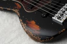 XOTiC XJ-1T 5st Heavy Aged -Black over 3Tone Burst / Matching Head- #3625 [4.49kg]_10