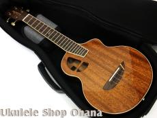 L.Luthier [Le light Maho Concert w/EQ] コンサート カッタウェイ マホガニー単板 サイドホール/PU付_5