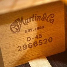Martin 【試奏動画あり】D-45 Standard #2966520【心まで満たされる豊かな響き】【当店限定特典付き】【送料当社負担】【池袋店在庫品】_17
