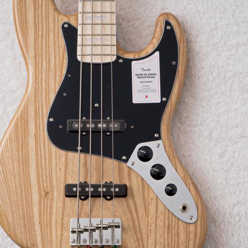 Fender Made in Japan Traditional II 70s Jazz Bass Natural 【4.46kg】【アッシュボディ】【JD26018985】