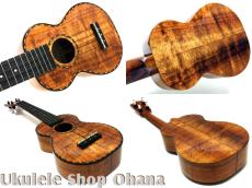 Kamaka [HF-1LD]100周年記念モデル ソプラノロングネックデラックス ハワイアンカーリーコア #164248_3