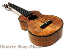 Kamaka [HF-1LD]100周年記念モデル ソプラノロングネックデラックス ハワイアンカーリーコア #164248_8