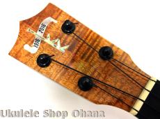 Kamaka [HF-1LD]100周年記念モデル ソプラノロングネックデラックス ハワイアンカーリーコア #164248_12