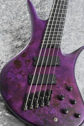 Legator HB5F - Satin Purple Burl -【4.11kg】