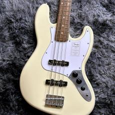 Fender Standard Jazz Bass, Laurel Fingerboard, White Pickguard, Olympic White 【特価】