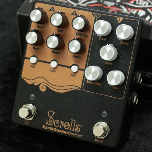 Earth Quaker Devices Scrolls 中尾憲太郎シグネチャーベースプリアンプ【初回生産限定ベースボールカード付属】