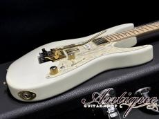 TOM ANDERSON Guardian Angel Player HSH FRT 2021 Arctic White (BHGF) Matching Head w/Gold HW "Near-Mint Condition"_6