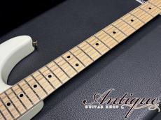 TOM ANDERSON Guardian Angel Player HSH FRT 2021 Arctic White (BHGF) Matching Head w/Gold HW "Near-Mint Condition"_9
