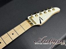 TOM ANDERSON Guardian Angel Player HSH FRT 2021 Arctic White (BHGF) Matching Head w/Gold HW "Near-Mint Condition"_11