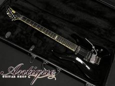 ESP HORIZON 1990 Black /Arched Top & Thru Neck w/Original Concorde Head 3.49kg EX+ "New York Series Era"