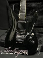 ESP HORIZON 1990 Black /Arched Top & Thru Neck w/Original Concorde Head 3.49kg EX+ "New York Series Era"_2