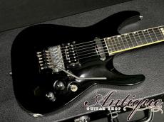 ESP HORIZON 1990 Black /Arched Top & Thru Neck w/Original Concorde Head 3.49kg EX+ "New York Series Era"_4