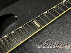 ESP HORIZON 1990 Black /Arched Top & Thru Neck w/Original Concorde Head 3.49kg EX+ "New York Series Era"_8