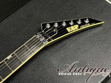 ESP HORIZON 1990 Black /Arched Top & Thru Neck w/Original Concorde Head 3.49kg EX+ "New York Series Era"_10