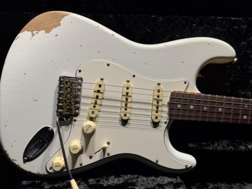 Fender Custom Shop 1969 Heavy Relic Stratocaster RW / Olympic White