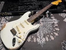 Fender Custom Shop 1969 Heavy Relic Stratocaster RW / Olympic White_2