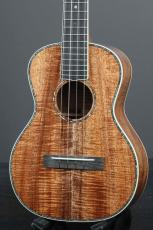 M.J.Franks Koa Tenor Ukulele Slotted Head_2